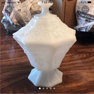 Vintage Milk Glass